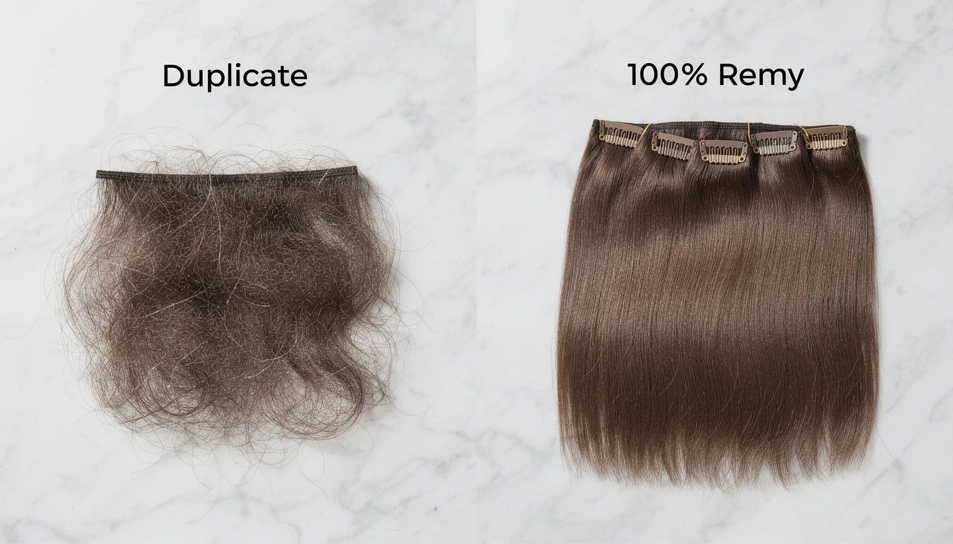 Duplicate Hair Extensions India — What They Are & Why They Cost Less 2026 - Hair Extensions Luxe