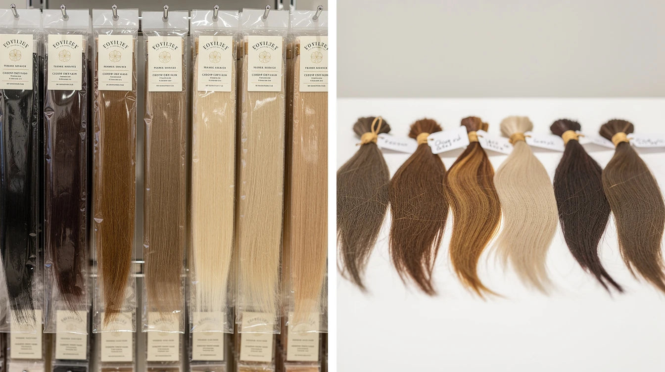 Custom vs ready-made hair extensions India — comparing bespoke and off-the-shelf extension options | Hair Extensions Luxe