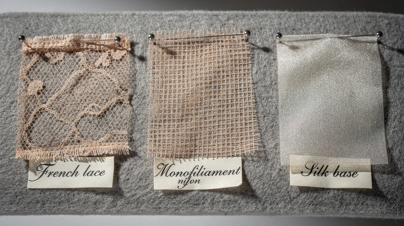 Wig cap construction types — lace front, monofilament and silk top cap interiors compared | Hair Extensions Luxe