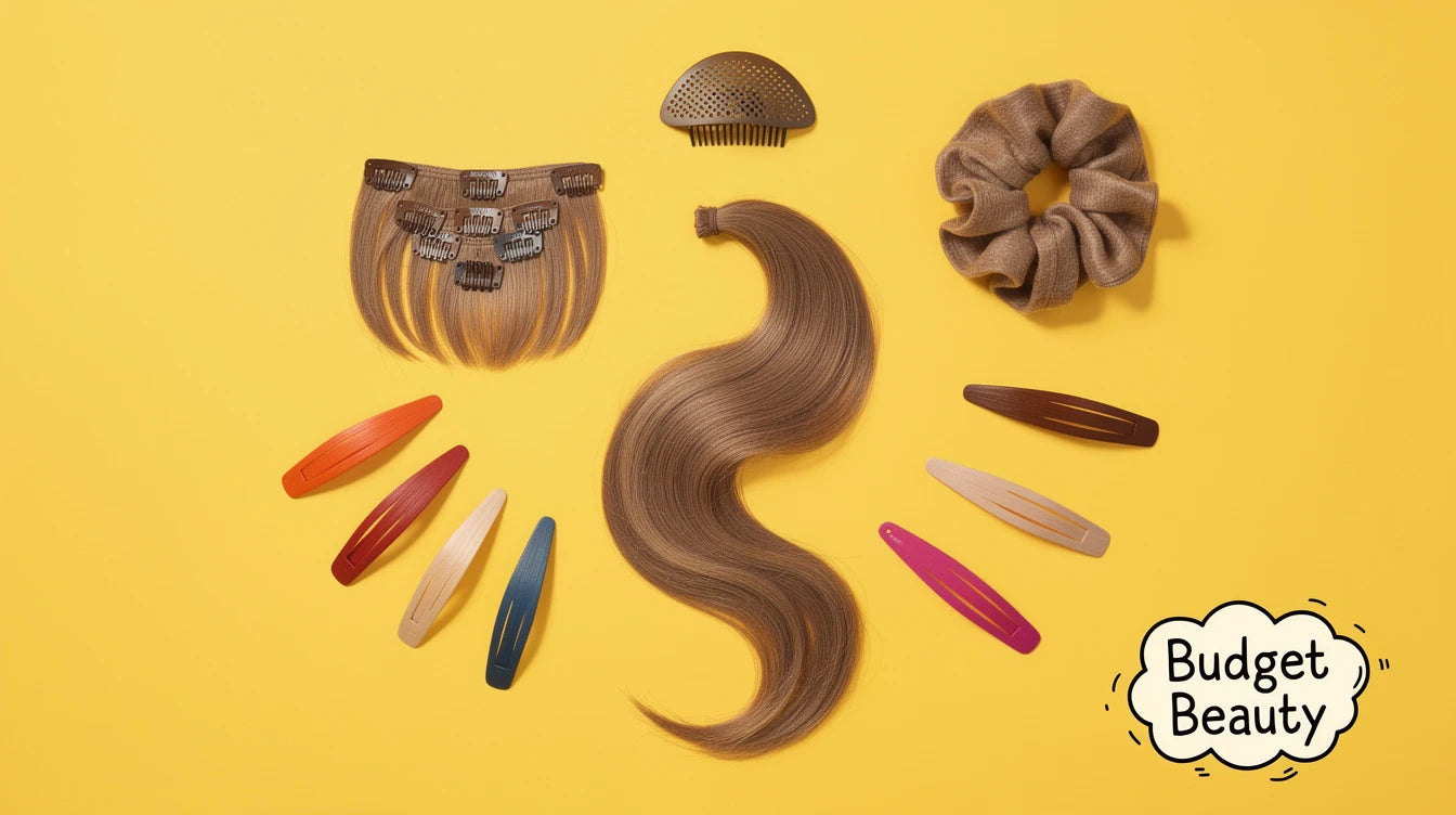Hair extensions under ₹5,000 India — best budget picks from streaks to volumizers | Hair Extensions Luxe