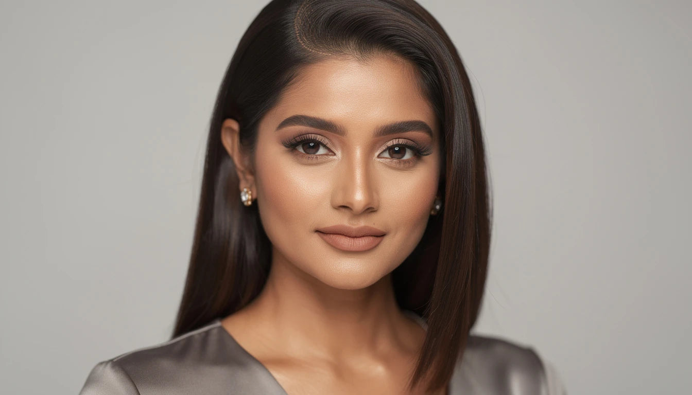 Scalp hair topper for thinning crown — natural coverage on Indian hair | Hair Extensions Luxe