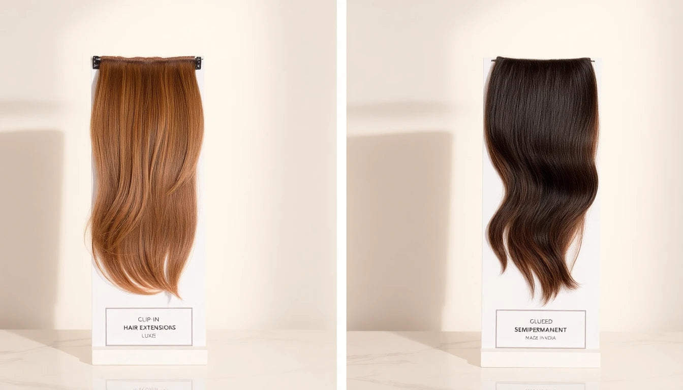 Hair topper versus hair patch comparison, Made in India