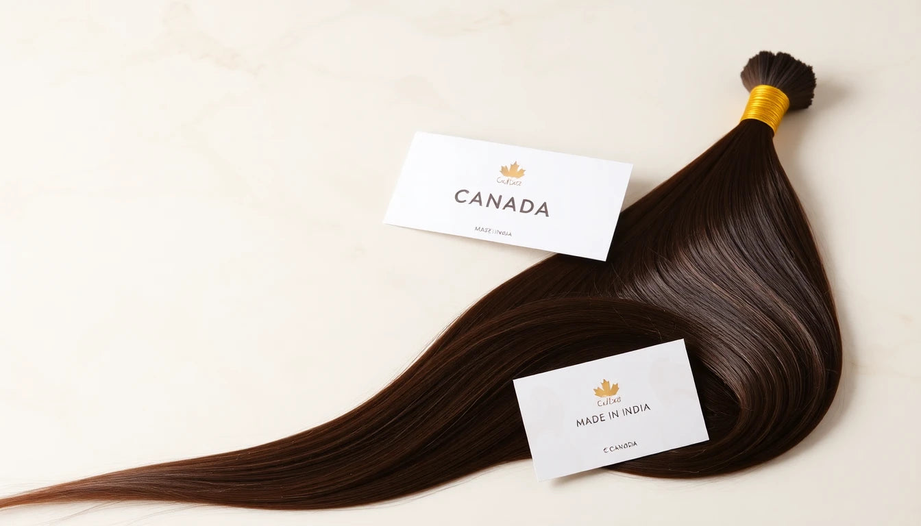 Indian Hair Extensions Shipped to Canada — Hair Extensions Luxe, Made in India