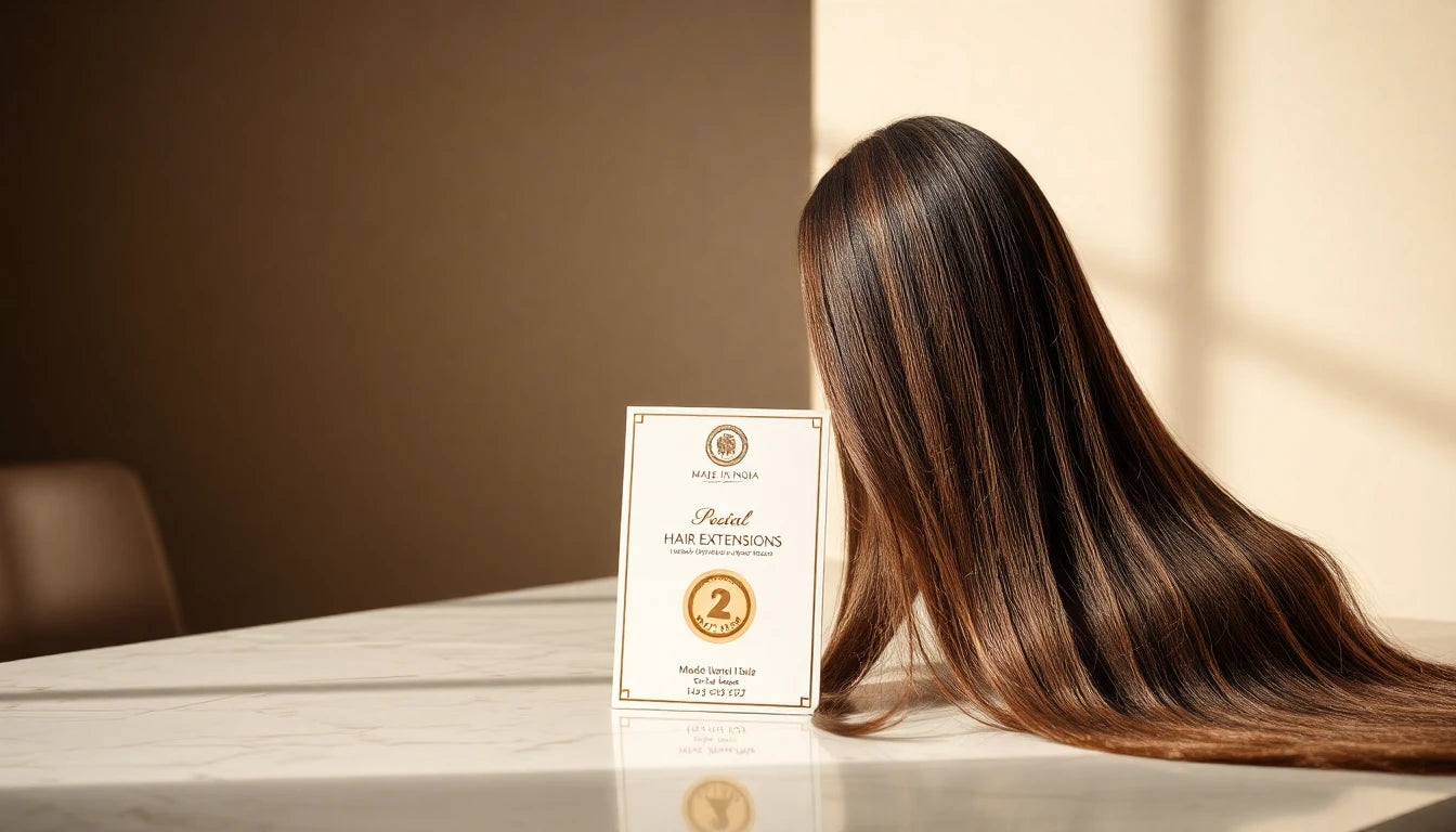 Indian Hair Extensions in Dubai — Hair Extensions Luxe, Made in India