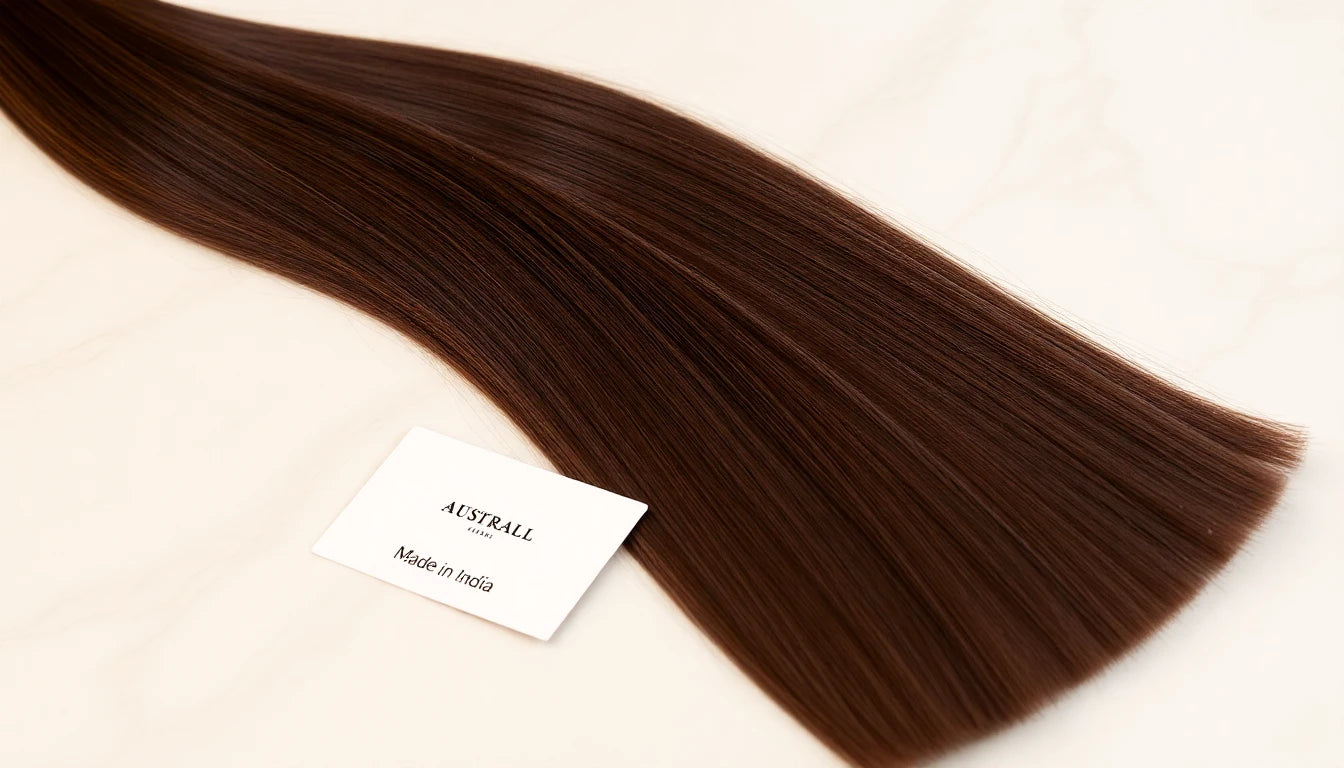 Indian Hair Extensions in Australia — Hair Extensions Luxe, Made in India
