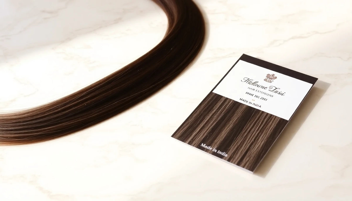 Melbourne Desi Hair Extensions — Hair Extensions Luxe, Made in India