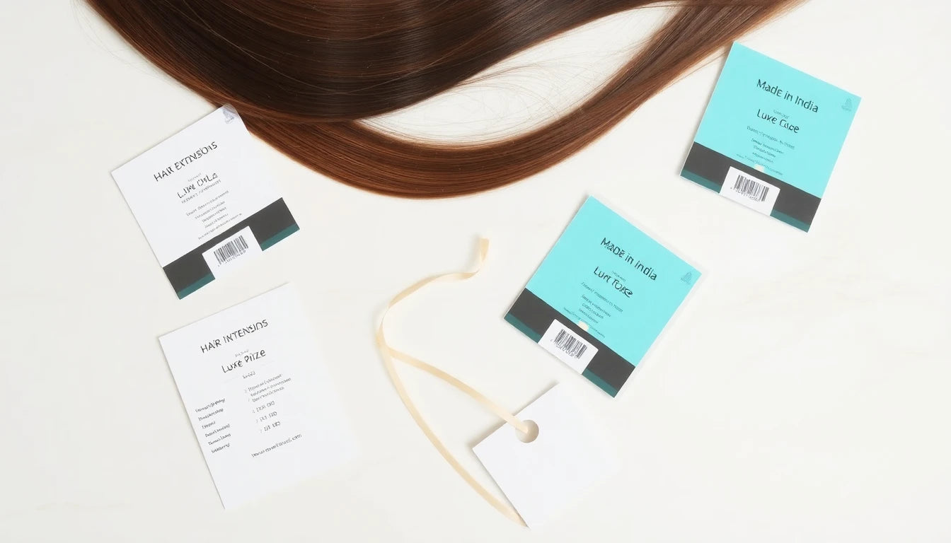 Hair topper price guide flat-lay by base and size, India 2026