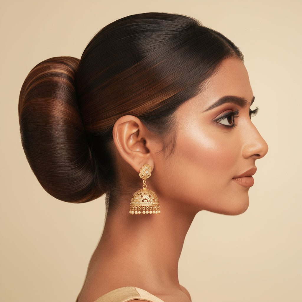 Donut Bun and Scrunchie Bun — Quick Hairstyle Guide for Indian Women - Hair Extensions Luxe