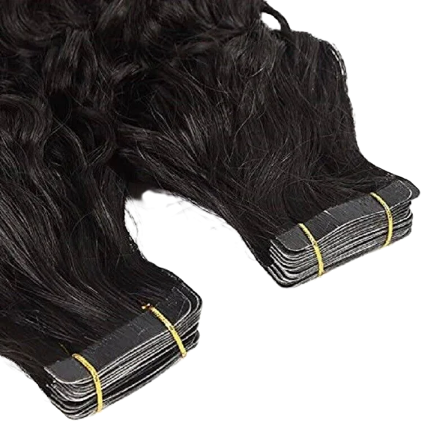 Tape-In Hair Extensions – 100% Remy Human Hair | Seamless, Natural Look, Reusable & Long-Lasting