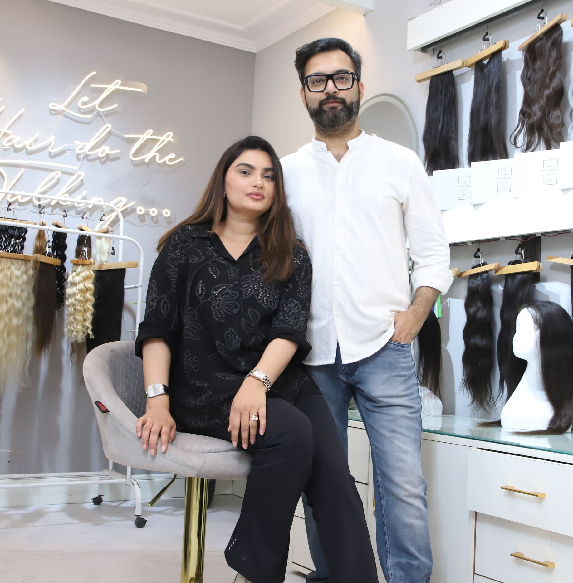 hair extension luxe founders image