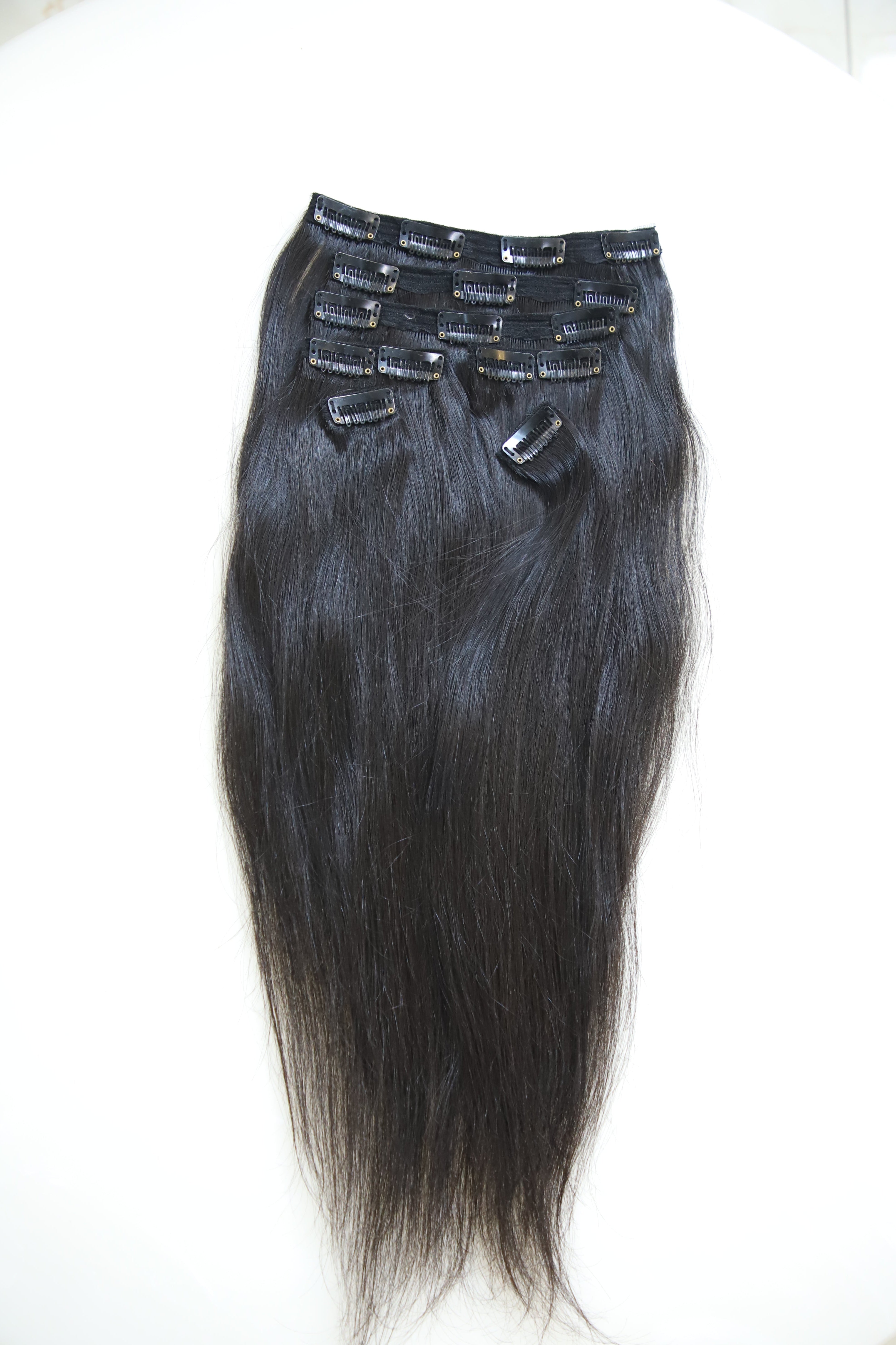 Clip-In Hair Extension Sets – Instant Volume & Length, Anytime