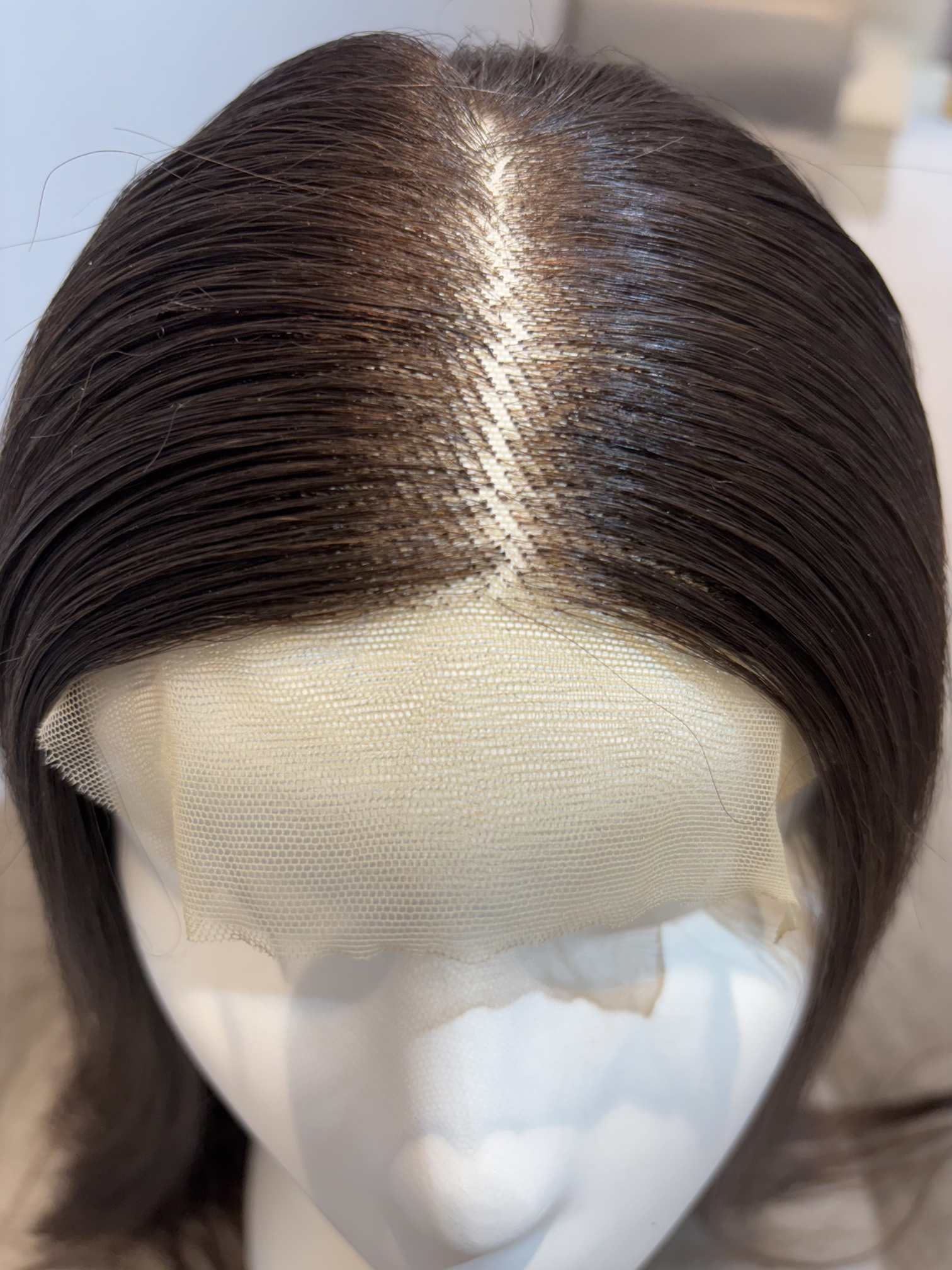 hairextensionluxe Hair Loss Solution Premium Lace Front Wig – Real Human Hair, Natural Look(Existing)