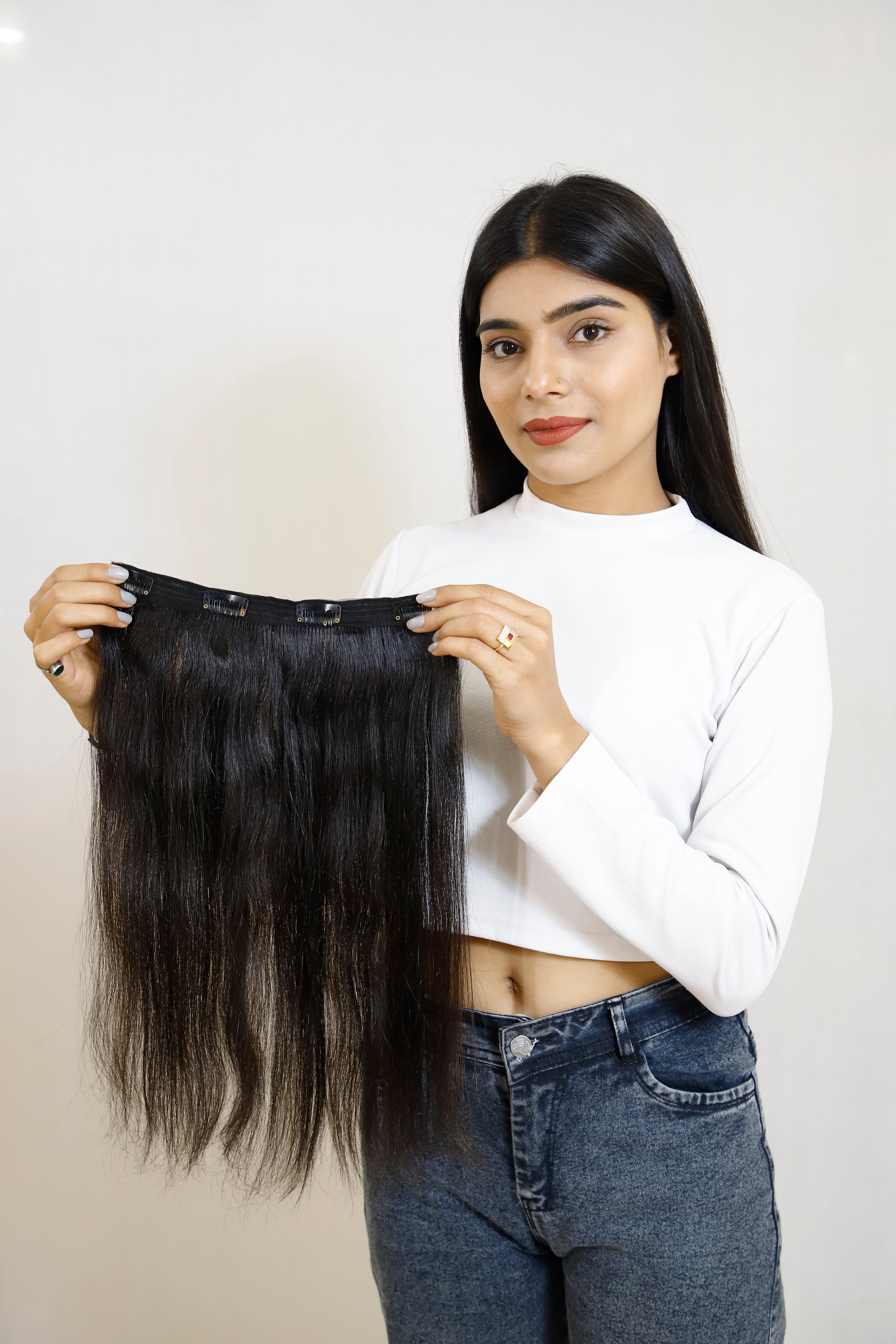 Ear-To-Ear Clip-in Volumizer | Instant Hair Volume Extensions