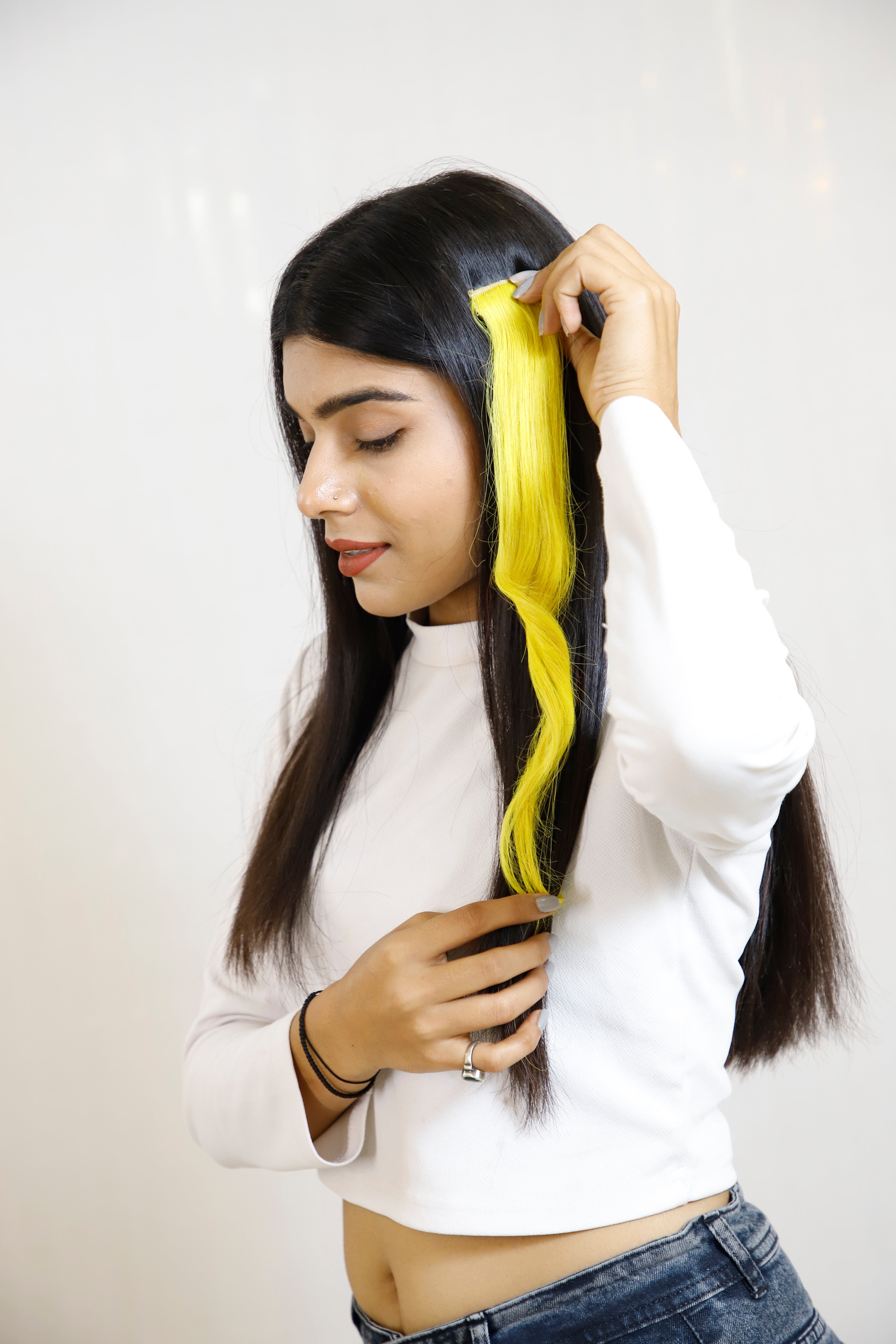 One Clip Hair Extensions | Clip-In Streaks | Highlights