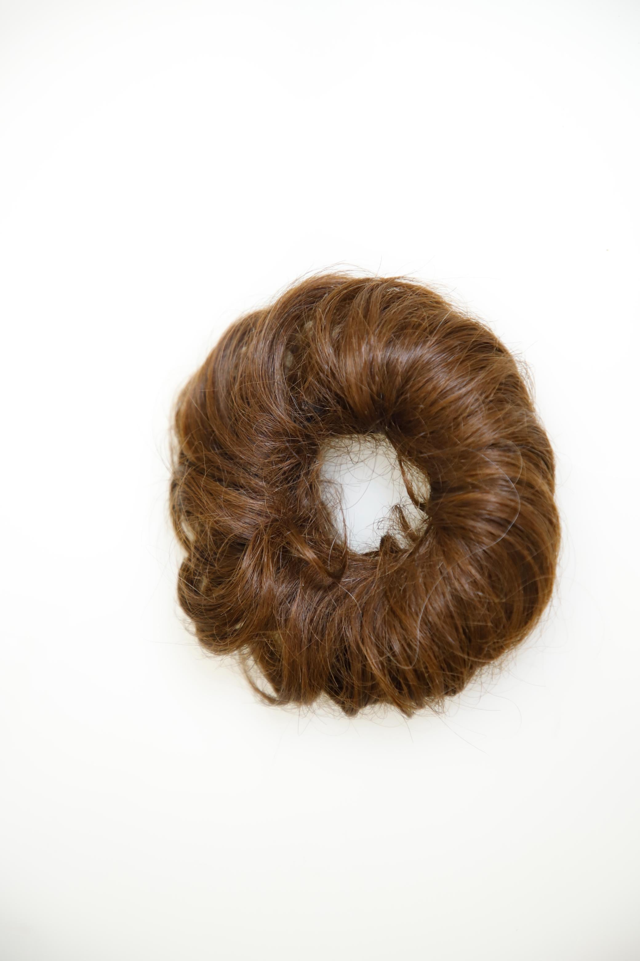 Donut Scrunchie Hair Extension – Real Hair Bun Maker for Instant Volume & Natural Look