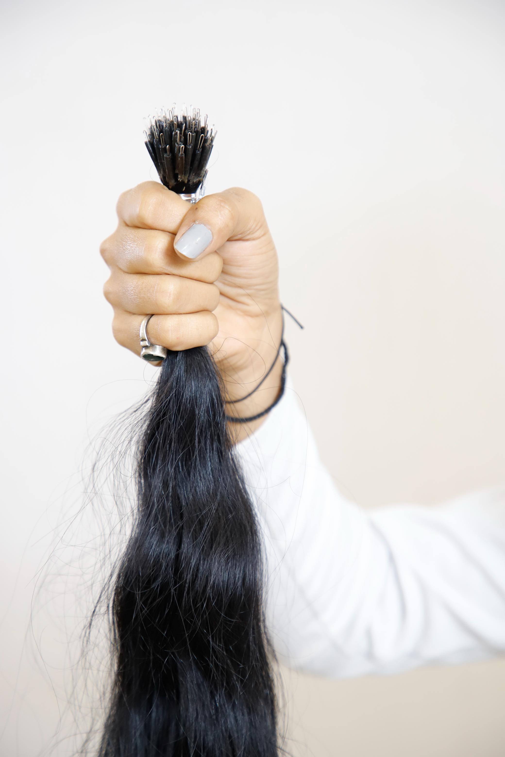 Nano Tip Hair Extensions – 100% Remy Human Hair | Invisible Bead Extensions for Natural Look & Lightweight Feel