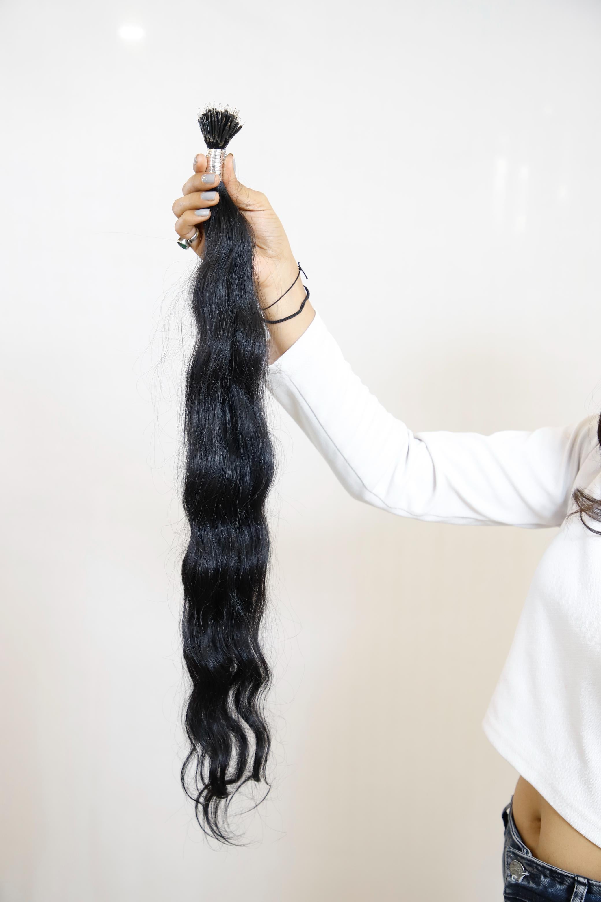 Nano Tip Hair Extensions – 100% Remy Human Hair | Invisible Bead Extensions for Natural Look & Lightweight Feel