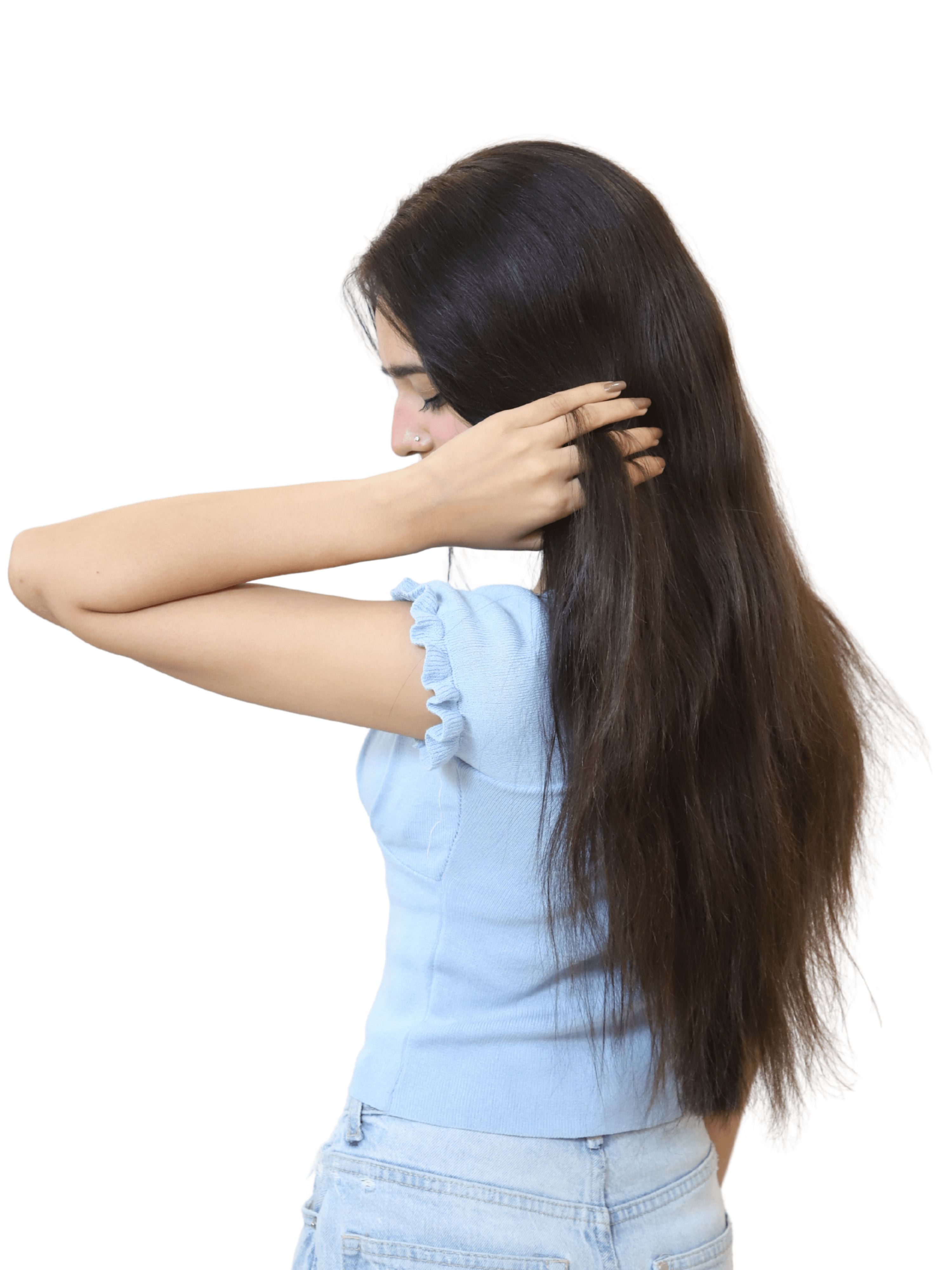 Hair Extensions Luxe Hair Loss Solution Mono Base Wig - 100% Remy Human Hair | Breathable & Natural Scalp Appearance