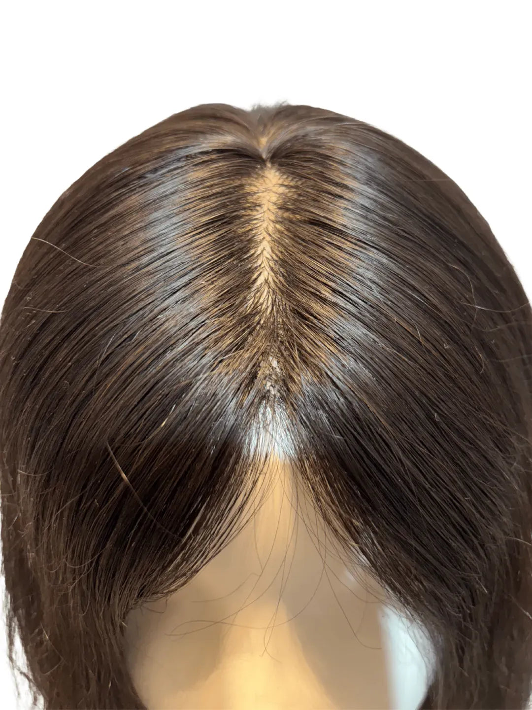 Hair Extensions Luxe Hair Loss Solution Luxury Silk Top Human Hair Wig – Most Natural Scalp Look
