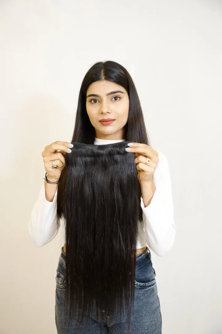 Clip-In Hair Volumizer Extensions — Instant Fullness, Zero Damage - Hair Extensions Luxe